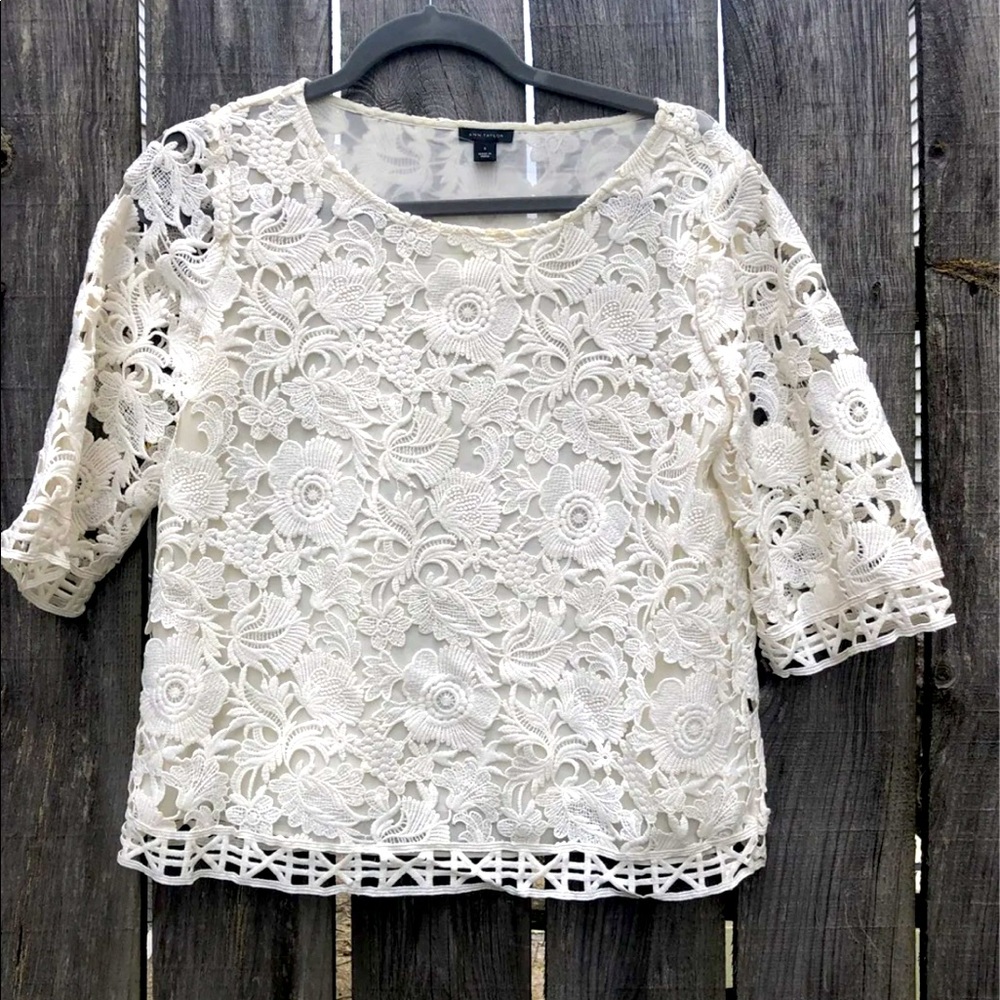 Ann Taylor Lace Top